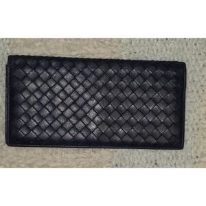 Bottega Veneta Intrecciato Long Leather Wallet